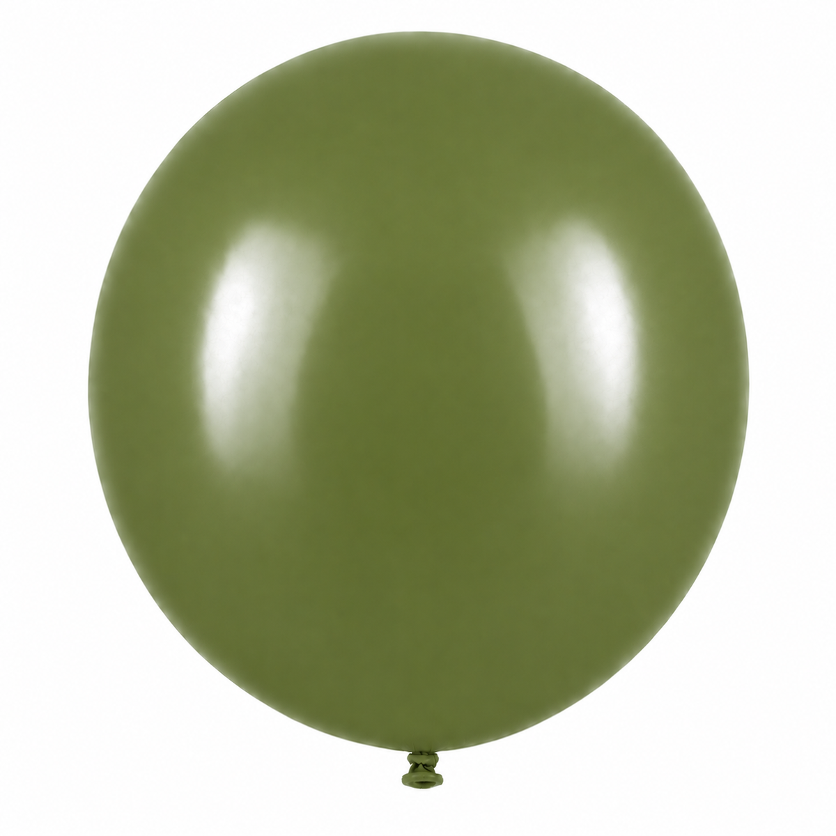Globo de látex 12" verde oliva