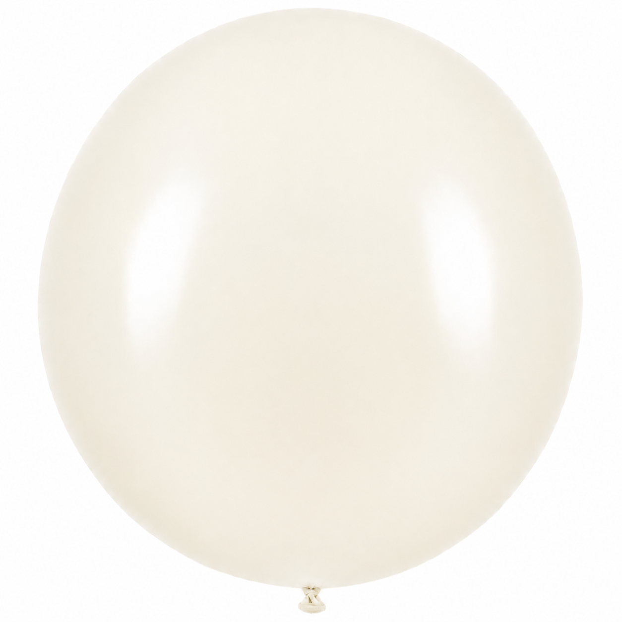 Globo de látex 24" Ivory