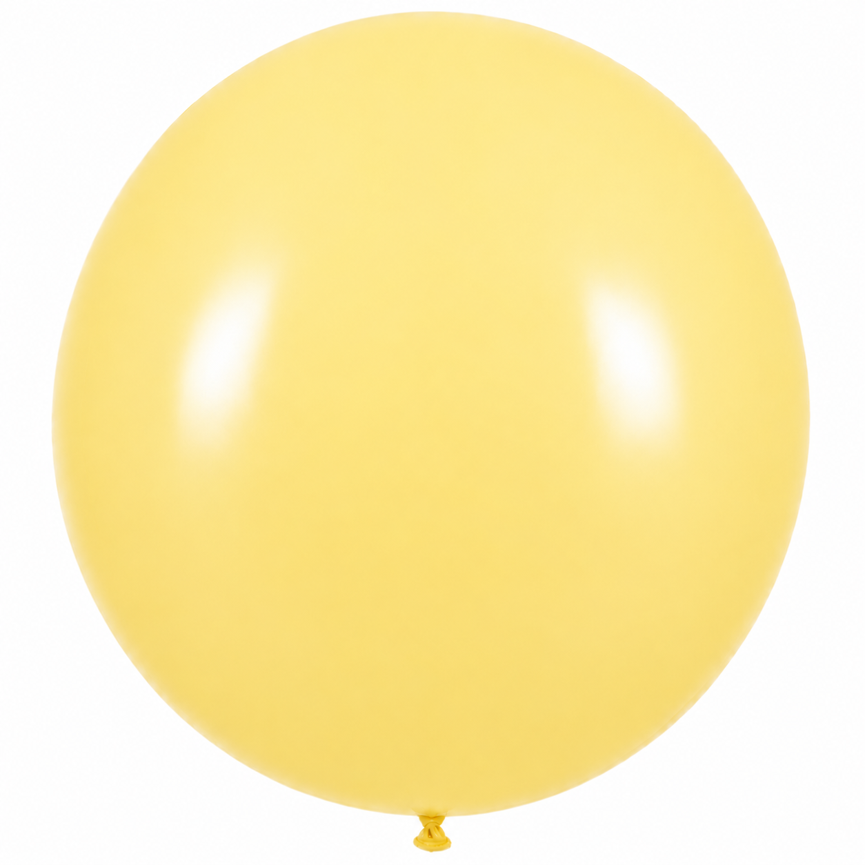Globo de látex 36" Amarillo pastel