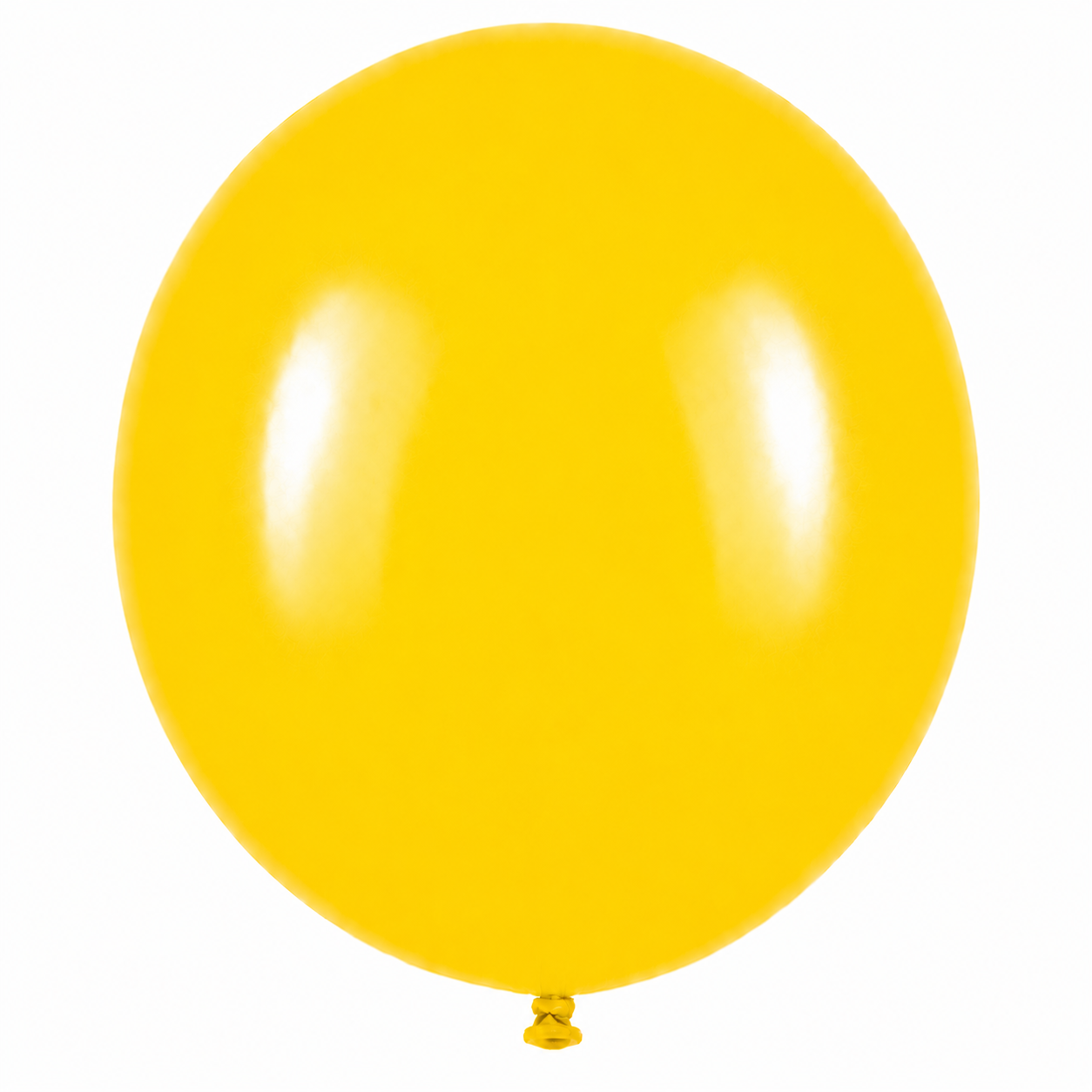Globo de látex 5" amarillo clásico