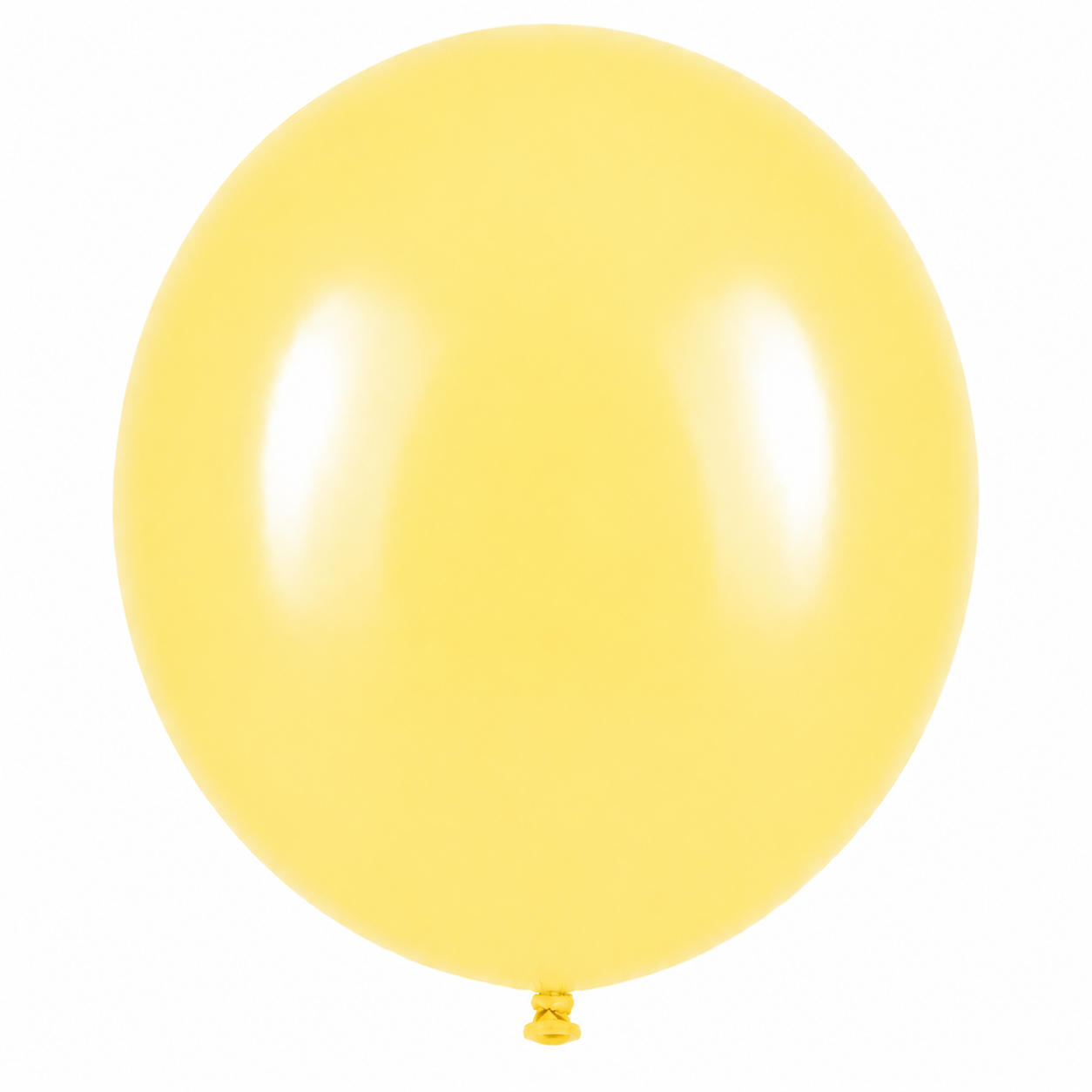 Globo de látex 5" amarillo pastel
