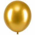 Globo de látex 5" dorado metálico