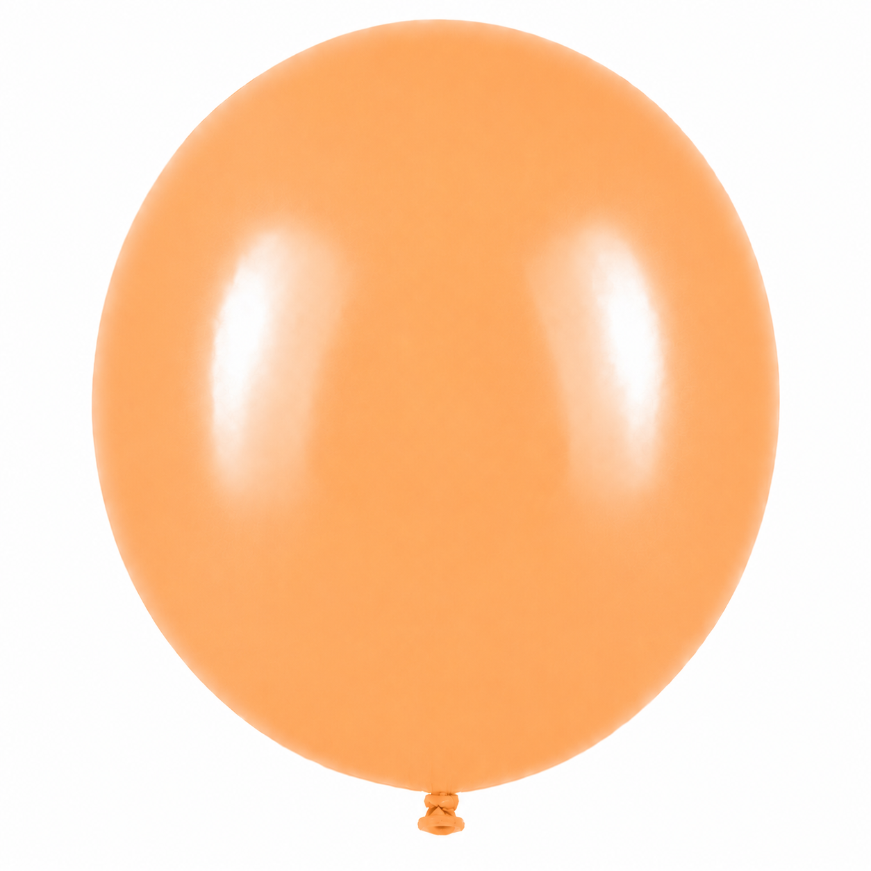 Globo de látex 9" naranja pastel