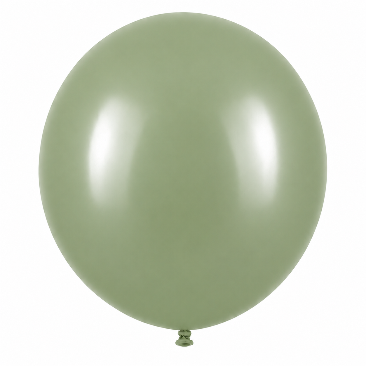 Globo de látex 9" verde salvia