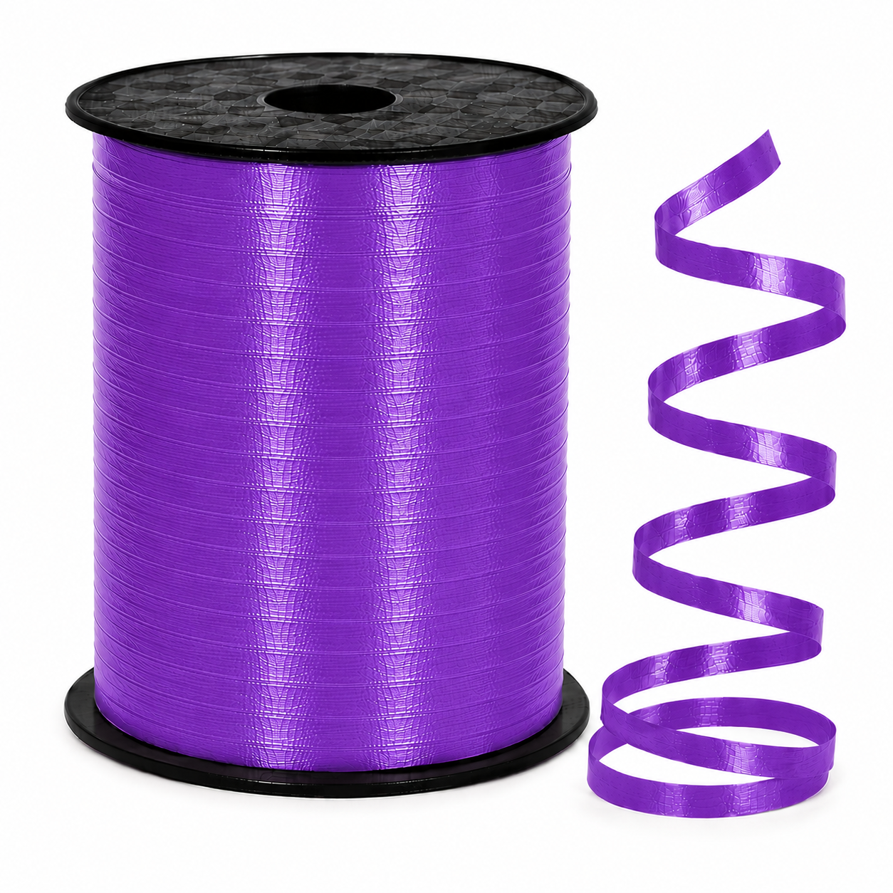 Cinta curling 500 yardas morado