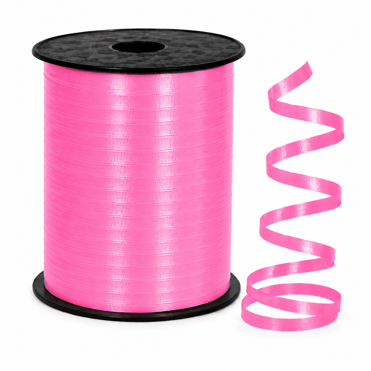 Cinta curling 500 yardas rosa chicle