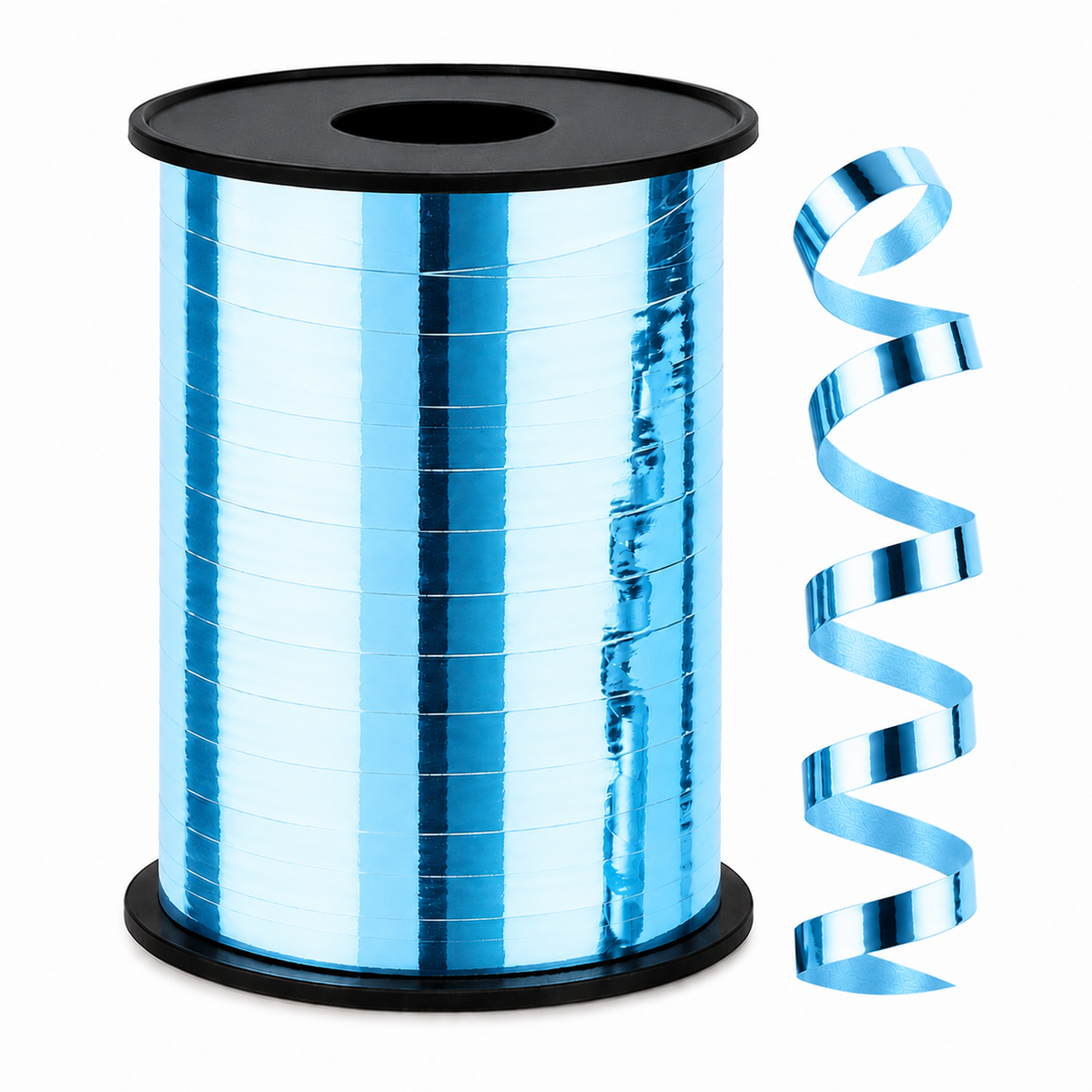 Cinta Curling 500 Yardas Azul claro metálico