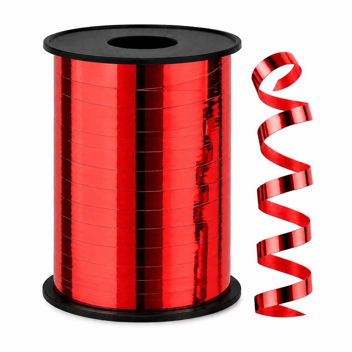 Cinta Curling 500 Yardas Rojo metálico